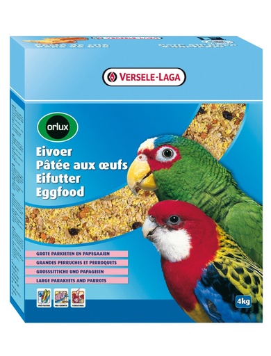 [NB20011] Orlux eivoer droog voor parkieten en papegaaien 4 x 1 kg 