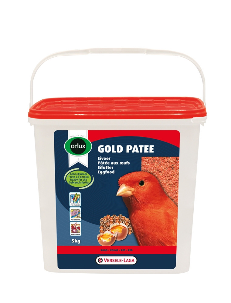 Orlux Gold paté rood 5 kg 