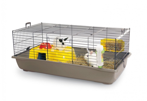 [NB20512] Knaagdierkooi "Nero 34 de Luxe" 2st Set; 118 x 64,5 x 47 cm
