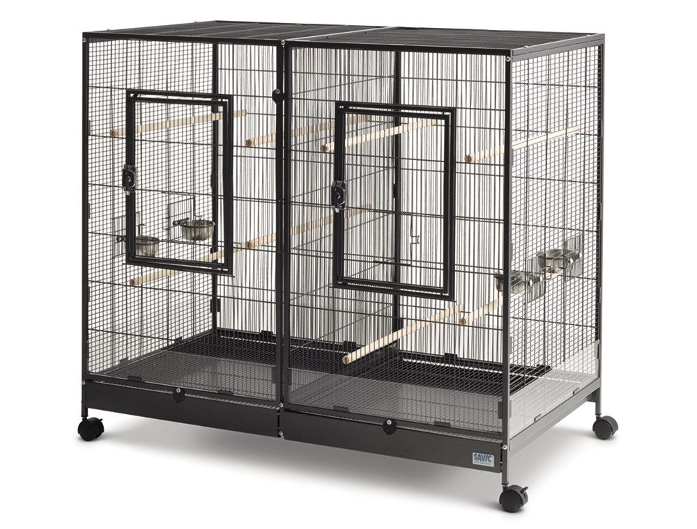 Kooi voor vogels of hamsters "Tasmanië" 120 x 65 x 107 cm 