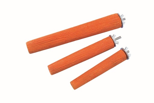 [NB25025] Mineral Stones minerale zitstok 22,0 cm; 290 g oranje