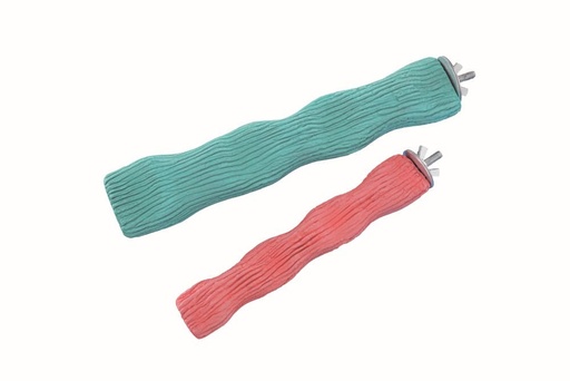 [NB25026] Mineral Stones minerale zitstok 17,5 cm; 115 g roze