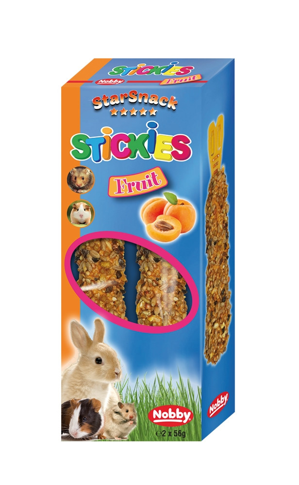 Stickies-fruit 2 x 56 g 
