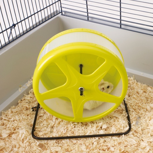 [NB25335] Knaagdierwiel "ORBITAAL"  18,5 cm licht groen