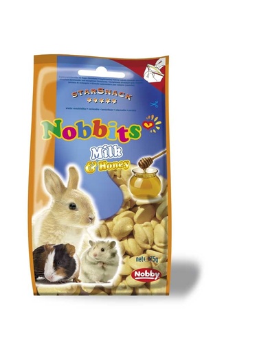 [NB25502] Nobbits Melk & Honing 75 g 