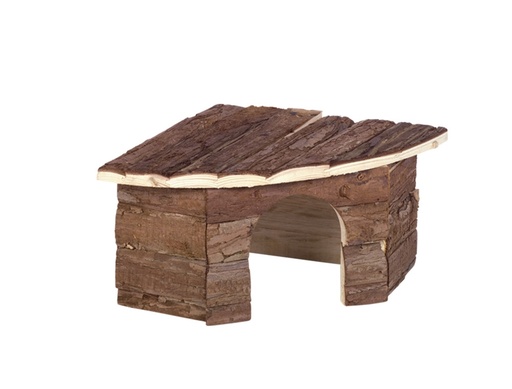 [NB25580] BOS Knaagdier houten huis "Patty" 32 × 13 × 21 cm 