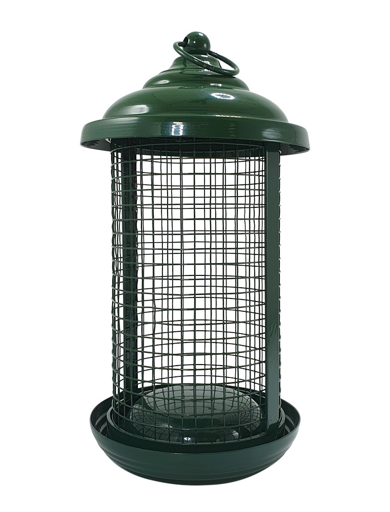 Voerdispenser  14 x 25 cm groen