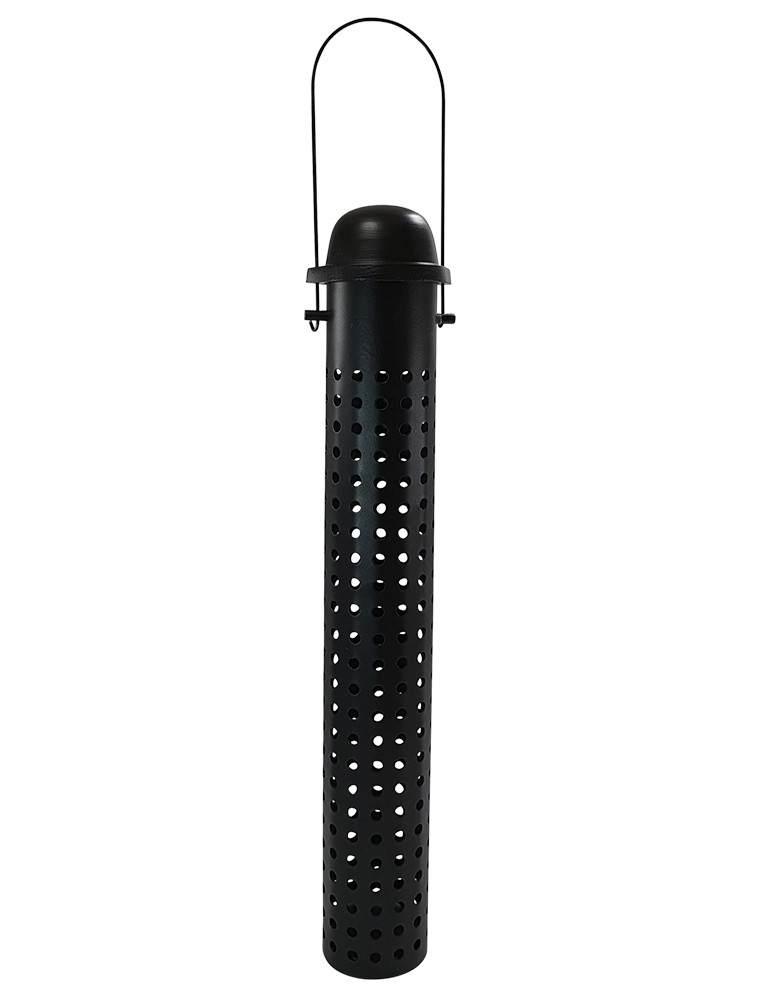 Voerdispenser  7 x 45 cm zwart