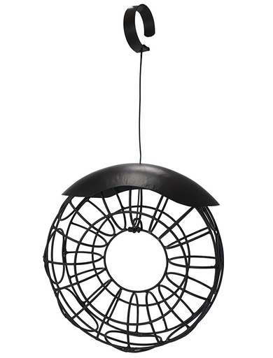 [NB25621] Mezen dumbling ring  23 cm zwart