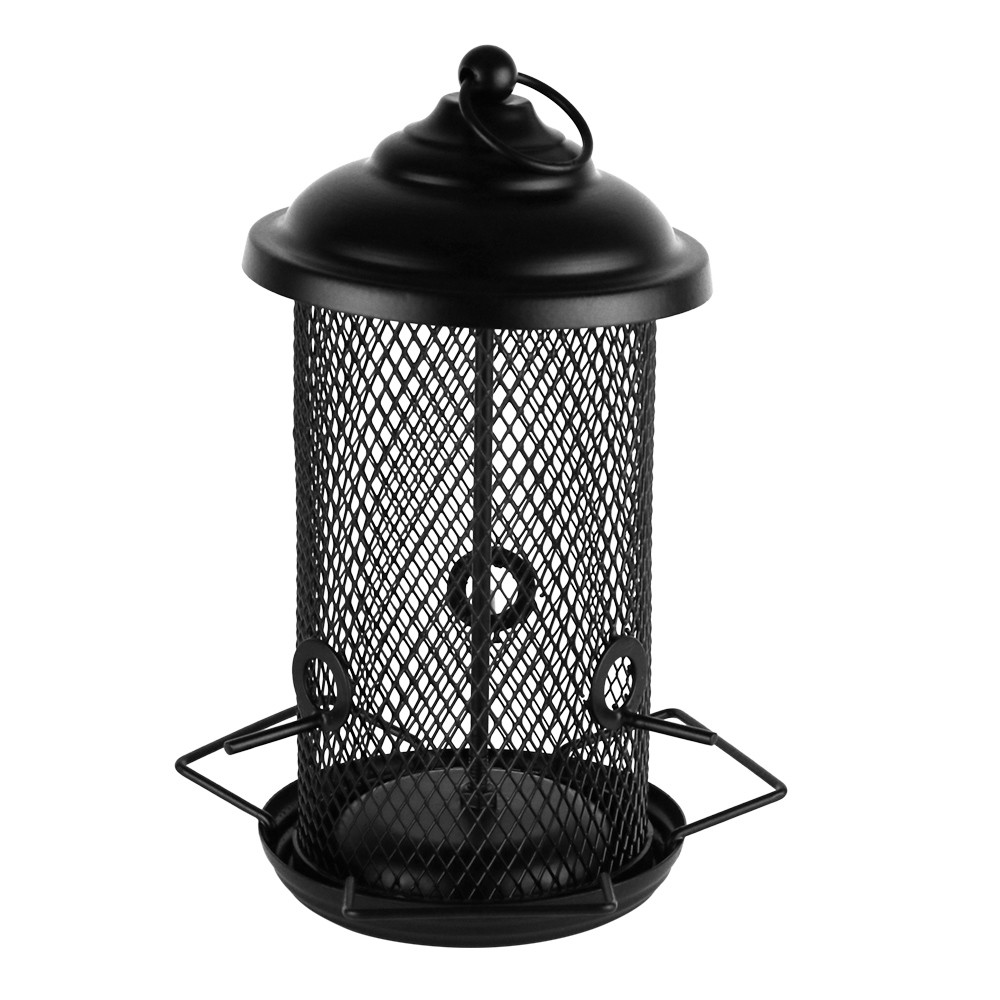 Voerdispenser  19 x 26,5 cm;  1500 ml zwart