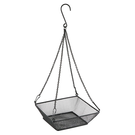 [NB25627] Voedselmand 18,5 x 18,5 x 7 cm;  1000 ml zwart