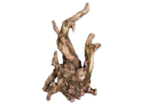 [NB28043] Aquaornamenten "HOUT" L16 x B15,5 x H25 cm 