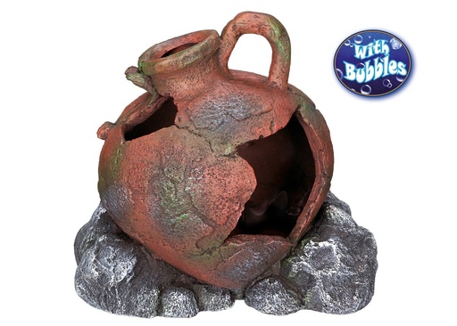 [NB28071] Aquaornamenten "POT" L16 x B13 x H15 cm 