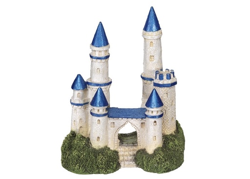 [NB28084] Aquaornamenten "KASTEEL" L11,9 x B7,9 x H14 cm 