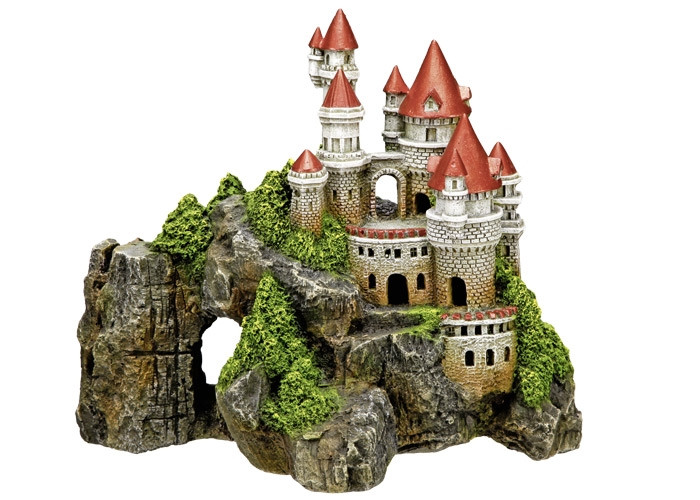 Aquaornamenten "KASTEEL" L29 x B16 x H25 cm 
