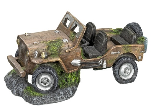 [NB28374] Aquaornamenten "JEEPBRAK" L26 x B15,5 x H12,5 cm 