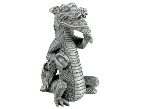 [NB28430] Aquaornamenten "BALINESE DRAAK" L9 x B7,5 x H12,1 cm 