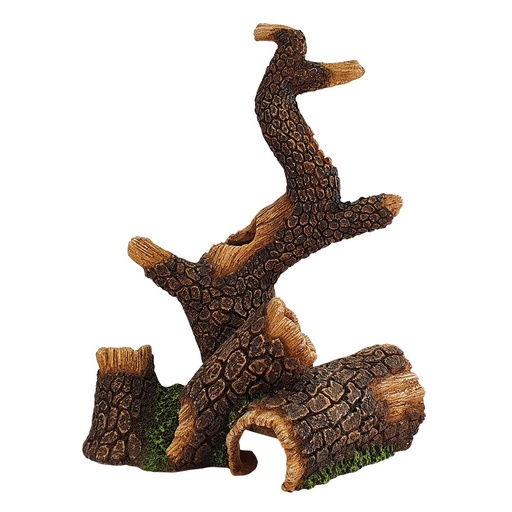 [NB28719] Aquaornamenten "HOUT" 23,3 x 17 x 28,5 cm 