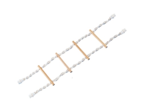 [NB31356] Kooispeelgoed, Ladder met schroefbevestiging wit