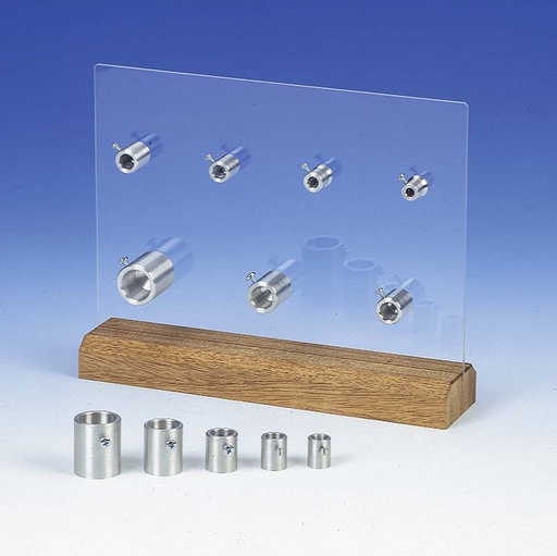 [NB31453] Baarzenhouder van aluminium bore hole: 10,5 mm 