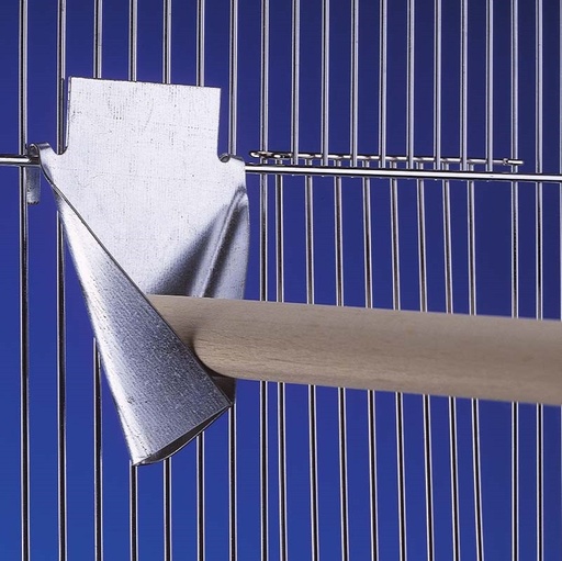 [NB31481] Knop-zitstokhouder van metaal middle; 12,0 x 12,0 cm 