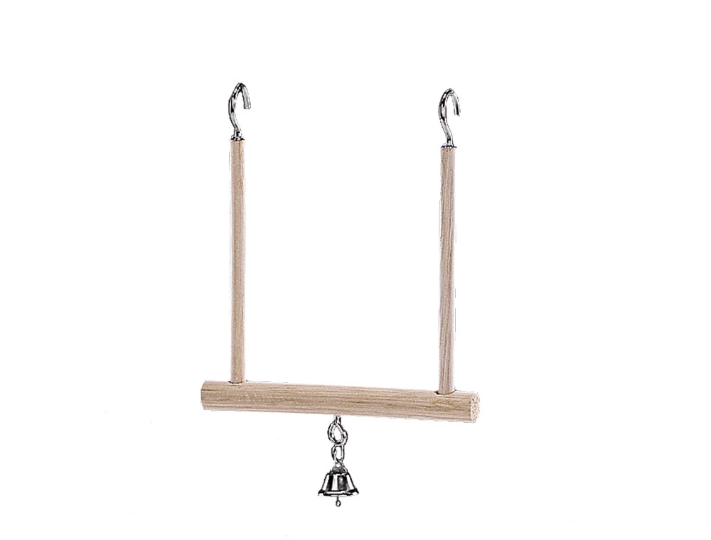 Trapezeschommel met bel 