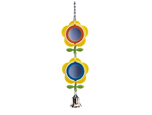 [NB31595] Bloemenspiegel dubbel 28 cm 
