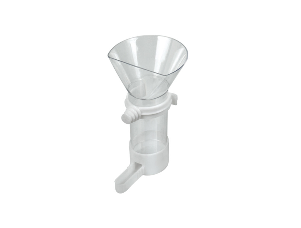 Voerdispenser 190 ml wit