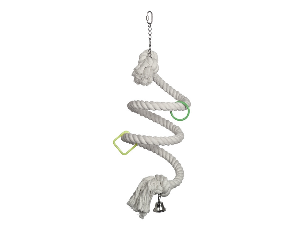 Kooispeeltje, Schommel "coil"  3,5 x 225 cm wit