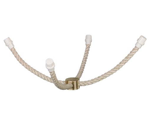 [NB31702] Kooispeeltje, sisalbaars 60 cm x  1,5 cm 