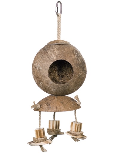 [NB31716] Kokos huis 34 x 12 cm 