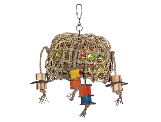 [NB31725] Kooispeelgoed, zak van zeegras 29 x 21 cm 