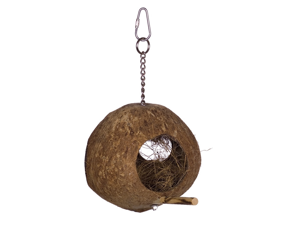 Kokoshuis met zitstok 18 x 11,5 cm 