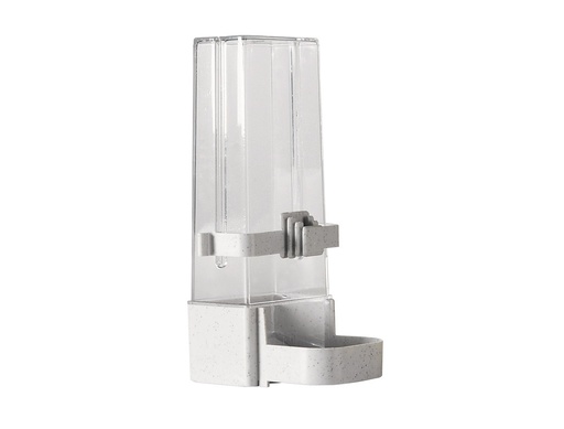 [NB34056] Voerdispenser 7,5 x 15,0 x 5,5 cm wit