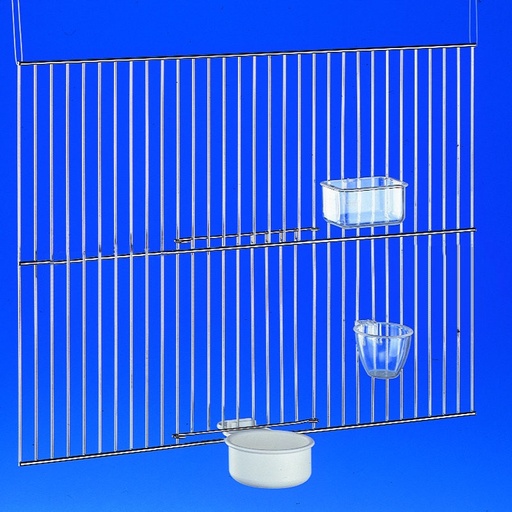 [NB36020] Eiervoerbakje voor hekdeur wit