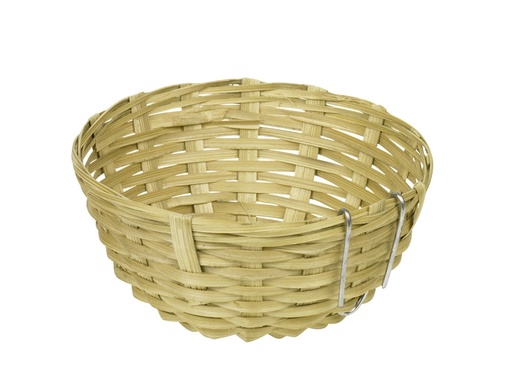 [NB42061] Bamboe nest large, 13 x 6 cm 