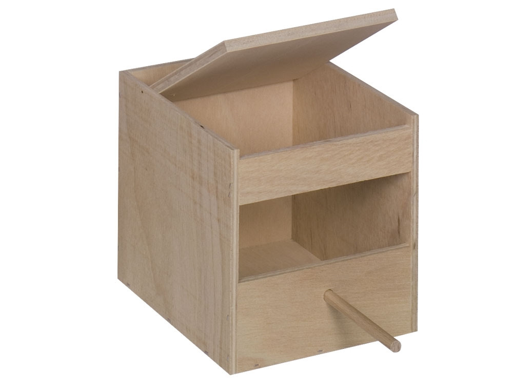 Nestkast voor exotische vogels 15 x 14,5 x 15 cm 