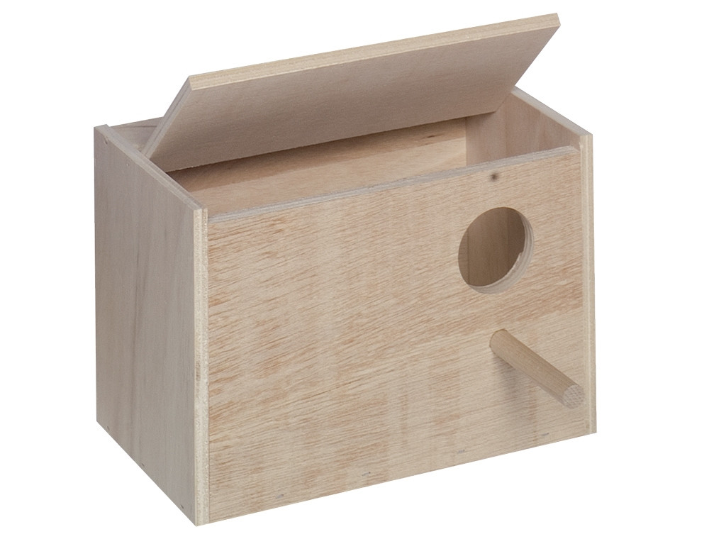 Nestkast voor parkieten 23 x 16 x 14,5 cm 