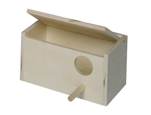 [NB50250R] Nestkast voor parkieten 21 x 13x x 12,5 cm 