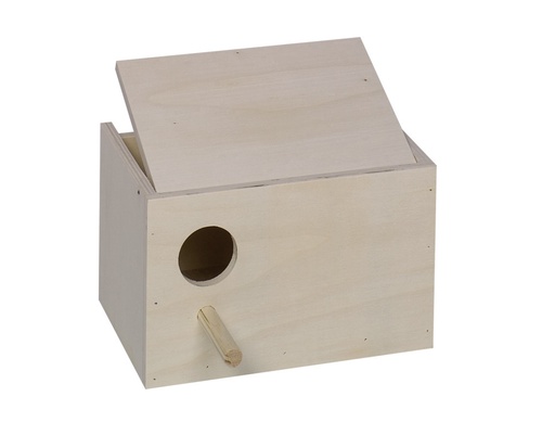 [NB50251L] Nestkast voor parkieten 22 x 16 x 14 cm 