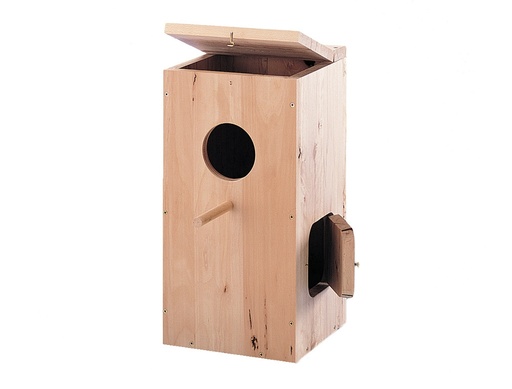 [NB50276] Nestkast voor papegaaien