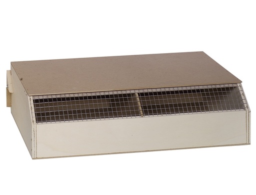 [NB50297] Verzenddoos, 2 hutten 48 x 25 x 12 cm 