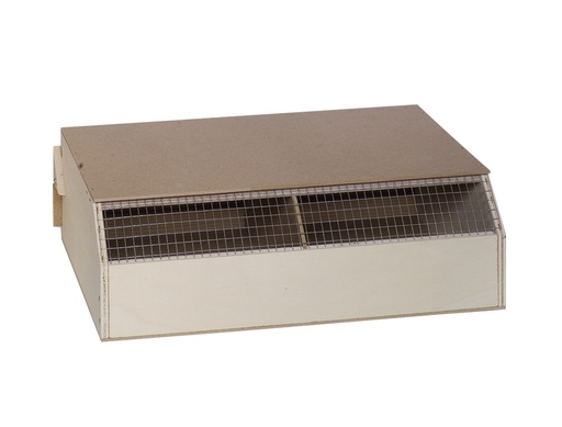 [NB50303] Verzenddoos, 2 hutten 30 x 25 x 12 cm 