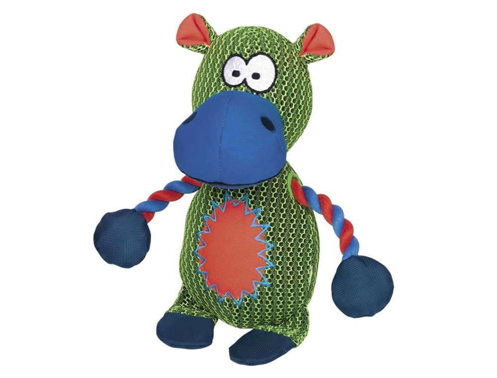 Nijlpaard van mesh 29 cm 