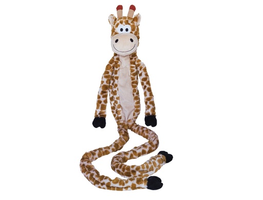 [NB50375] Pluche giraffe lang, met touw aan de binnenkant 113 cm 