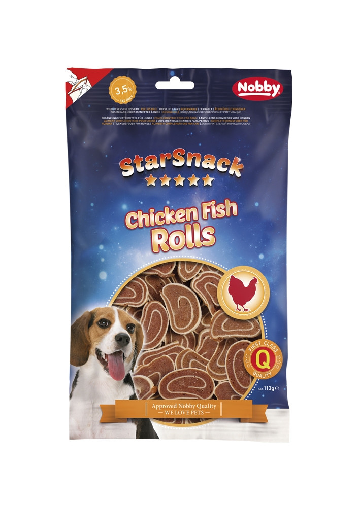 StarSnack Kipvisrolletjes 113 g 