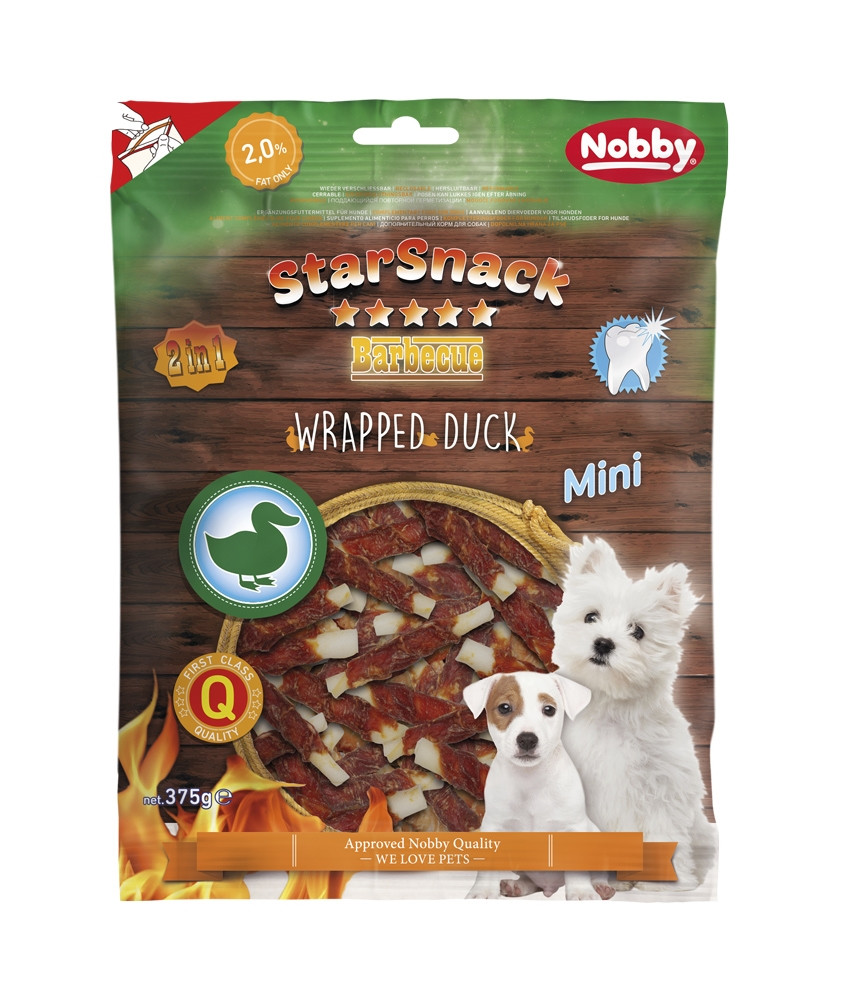 StarSnack Barbecue MINI Verpakte Eend 375 g 