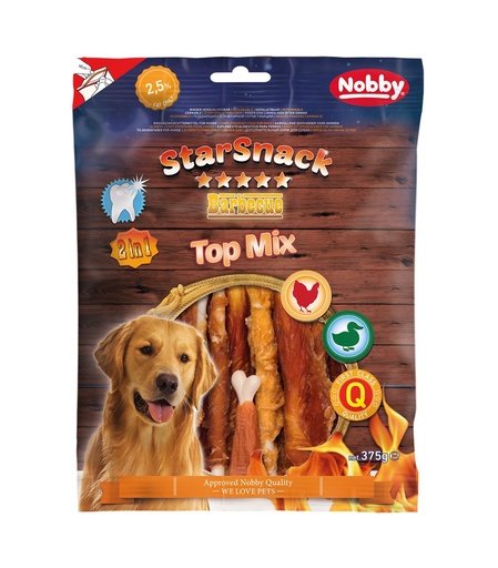 [NB50463] StarSnack Barbecuetopmix  375 g 