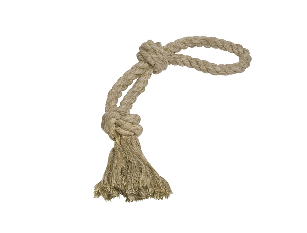 Touwspeeltje, touw dubbele sisal-katoenmix 