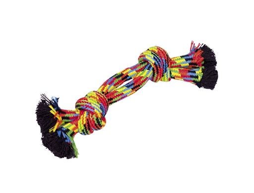 [NB50701] Touw speelgoed 30 cm; 122 g; 2 knopen 